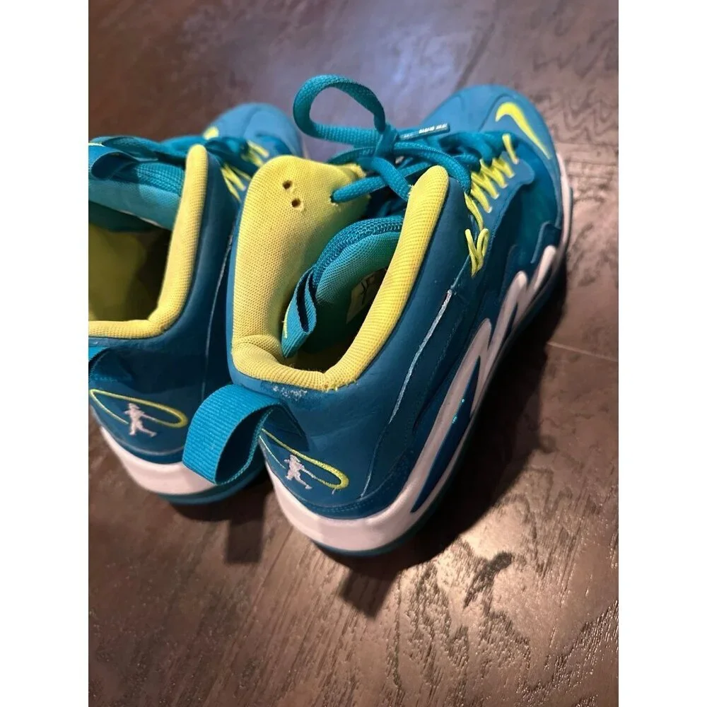 Nike Air Max 360 Diamond Griff Griffey 580398-400 Men Sz 9 Volt Turquoise White‎